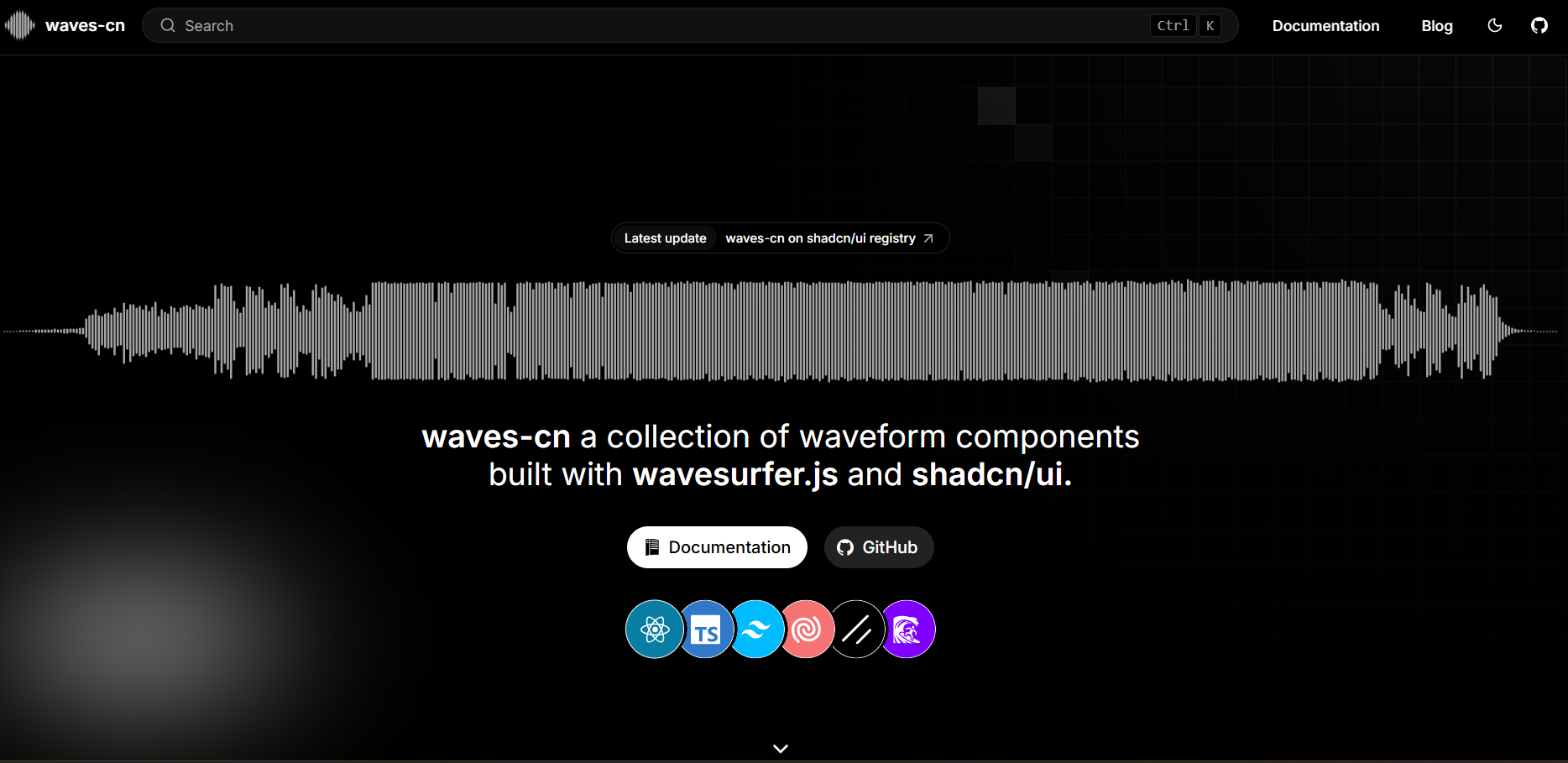 @Waves/cn – Waveform Component Library